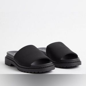 Chunky Platform Slide Sandal 10WW